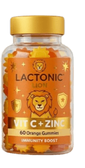Lactonic Lion — Vitamin C + Zinc