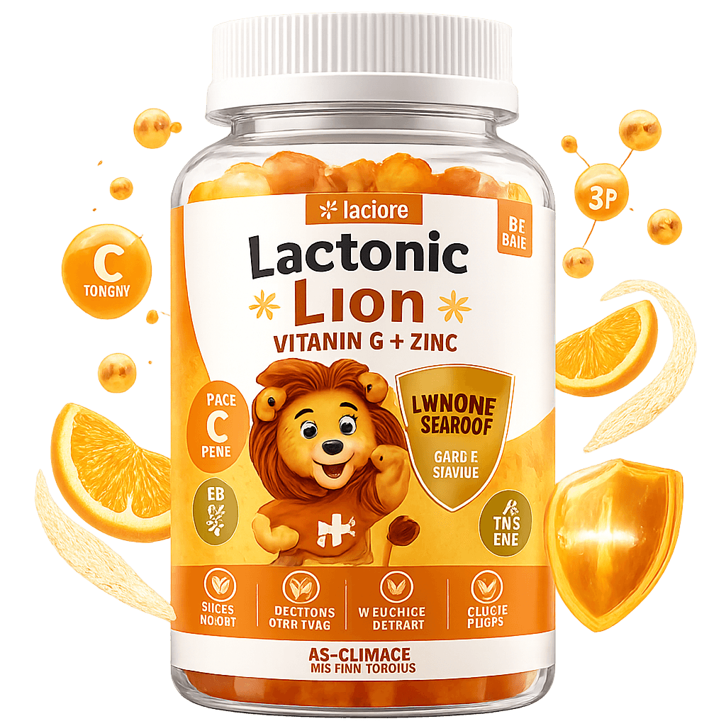 Lactonic Lion — Vit C + Zinc